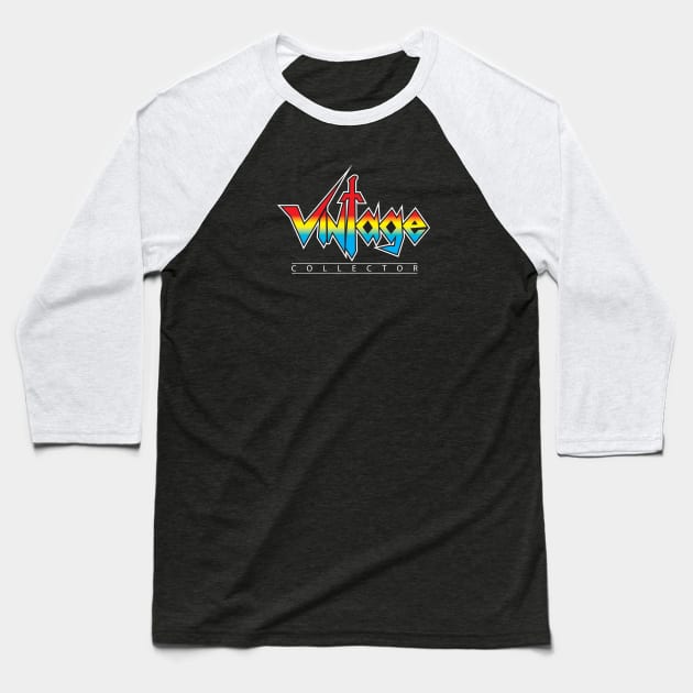 Vintage Collector - Voltron Baseball T-Shirt by LeftCoast Graphics